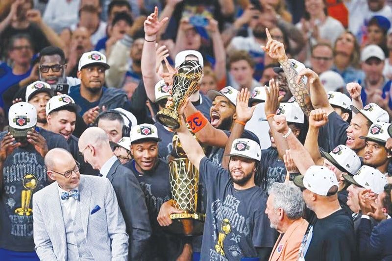 Brunson ibinigay sa Knicks NBA crown