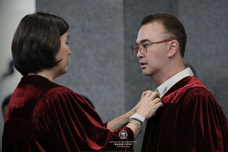 Cayetano bloc dumulog sa SC