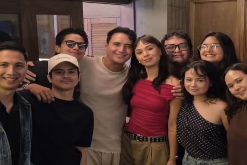 Daniel Padilla, Kaila Estrada attend John Estrada's birthday party