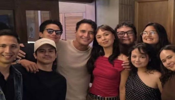 Daniel Padilla, Kaila Estrada attend John Estrada's birthday party