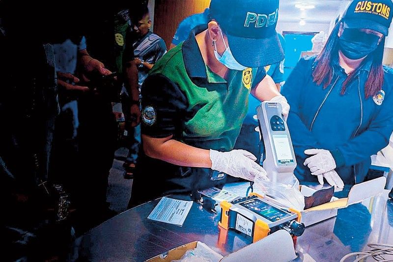 Parcels yield P3.4 million shabu in Pasay