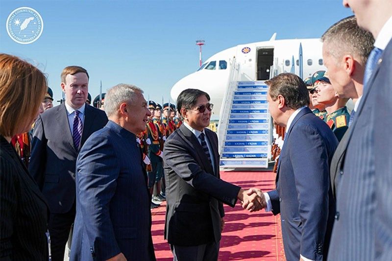 Pangulong Marcos nasa Russia