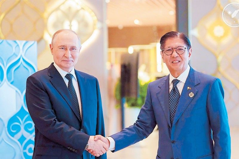 Marcos and Putin Discuss Closer Cooperation on Energy, Trade and Food