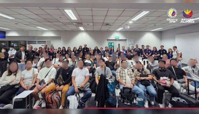 38 Pinoys on virus-hit cruise ship return home