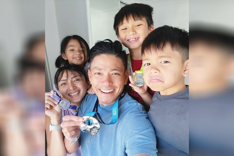 For Drew Arellano, dad of five, happiness is a choice