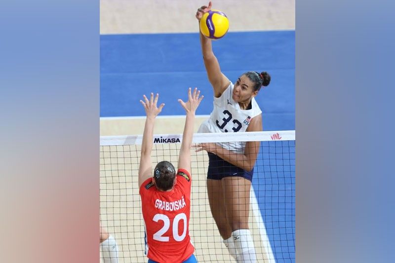 World No. 1 Italy sinapawan ng Team USA sa VNL