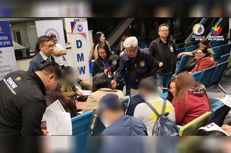 24 Filipino Workers Freed in Russia Return Home