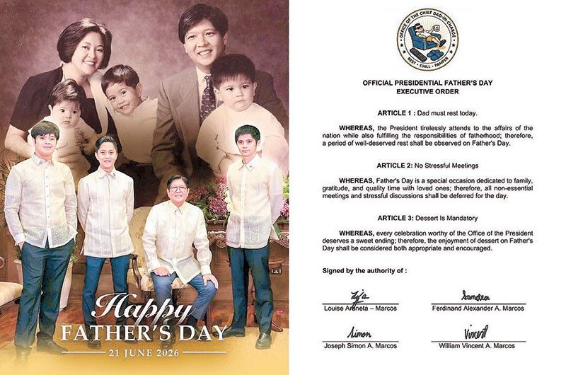 FL issues mock EO, orders dad Marcos to rest