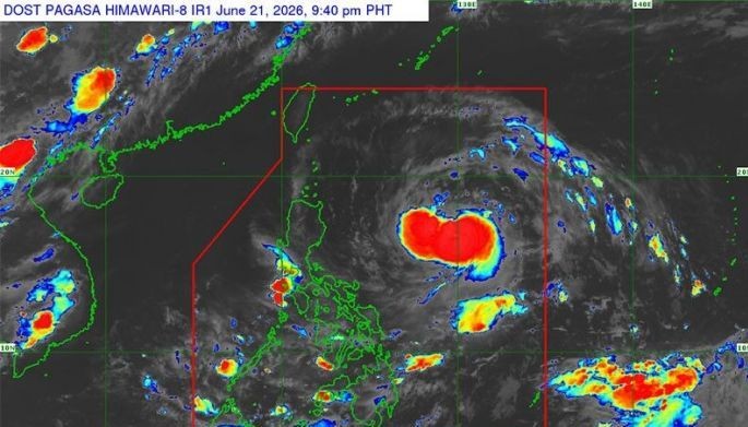 Francisco intensifies into typhoon