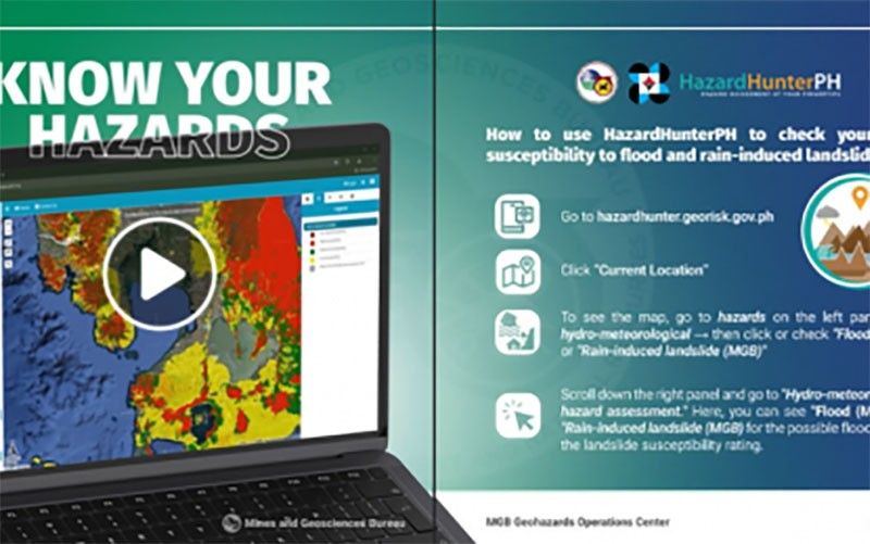 Use geohazard maps to reduce disaster risk, LGUs told