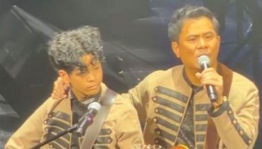 Nate, sumabak na sa concert