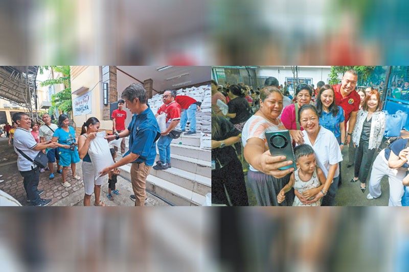 FL launches rice drive in Metro Manila