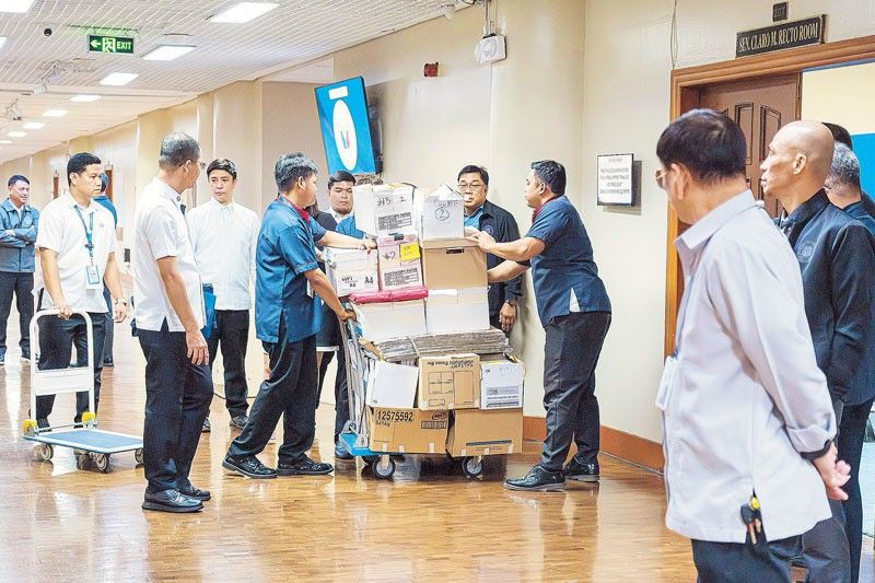 Impeachment prosecutors move to expedite marking of documents