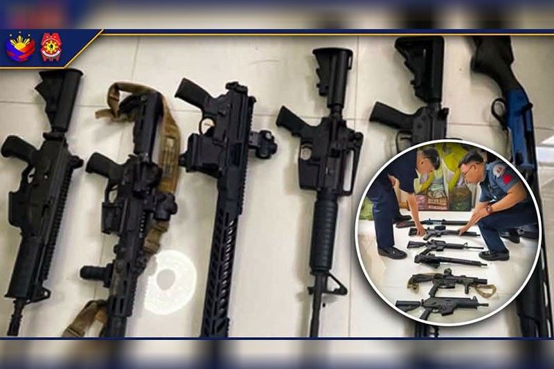 6 pang baril ni Bato isinuko sa PNP
