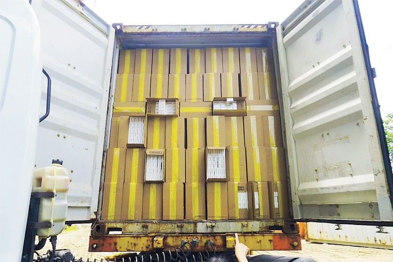 P860 million illegal cigarettes seized in Cebu