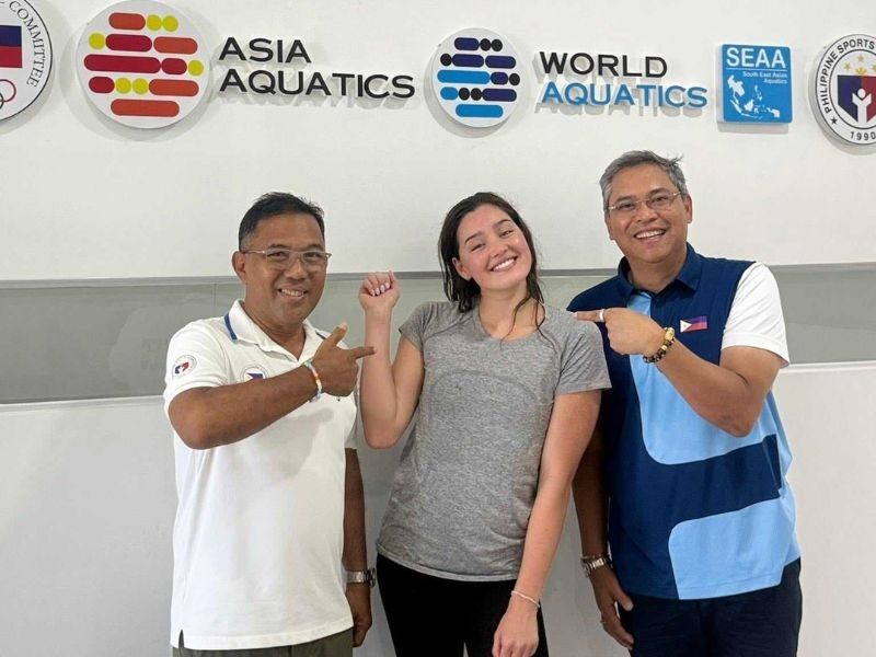 Salvino books Asian Games swimming berth