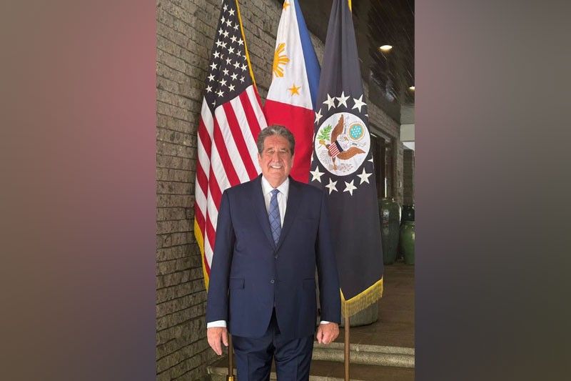 New US envoy arrives in Manila