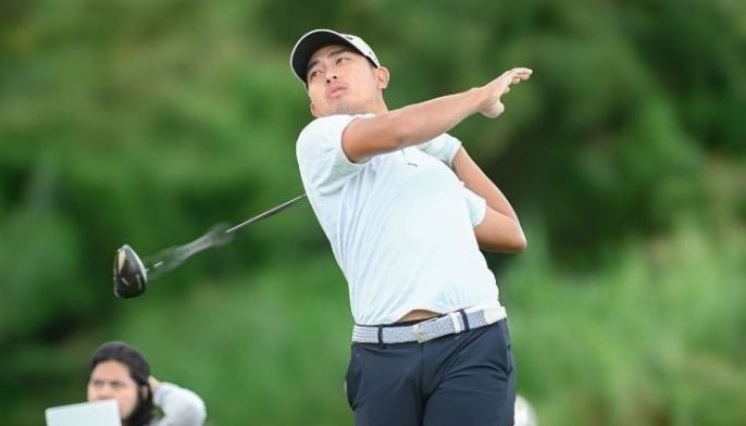Go finds rhythm, builds nine-shot lead at Pinewoods