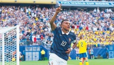 Mbappe dazzles with superb double