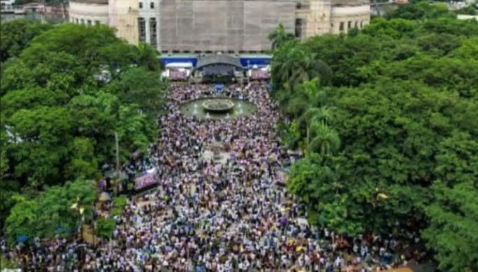 Higit 36 toneladang basura nahakot sa 2 araw INC rally sa Quezon City &ndash; MMDA