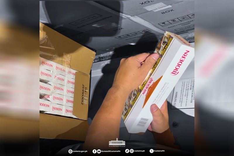 P980 million smuggled cigarettes seized in Cebu