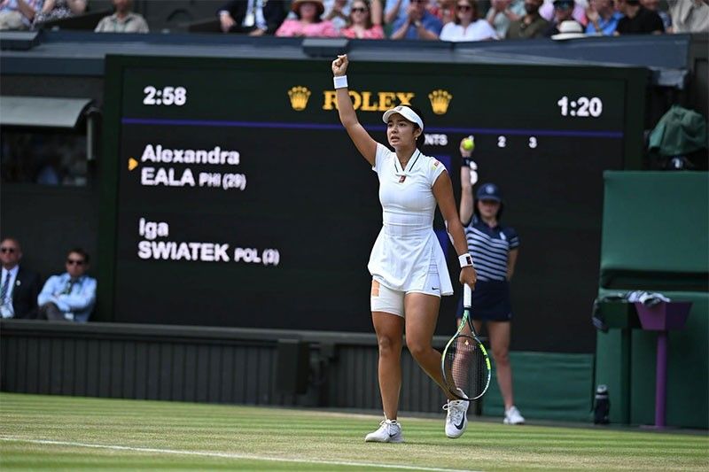 Princess Alex unseats Wimbledon champion