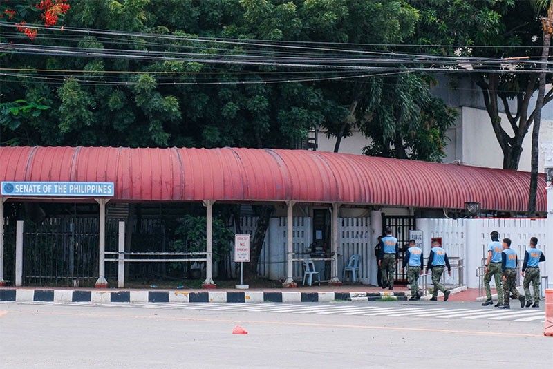 Mahigit 6K pulis, naka-deploy sa paligid ng Senado