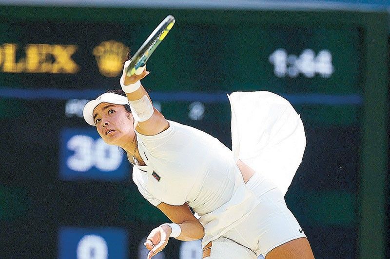 Eala wimby run ends
