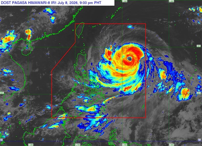 Super Typhoon Inday lumakas