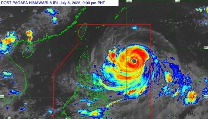 Super Typhoon Inday lumakas