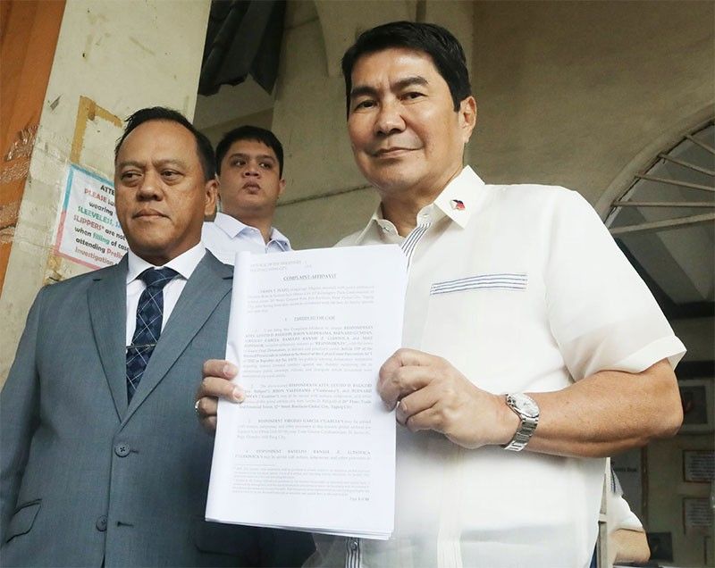 Erwin Tulfo defamation case vs Defensor, Baligod, at ex-bodyguards