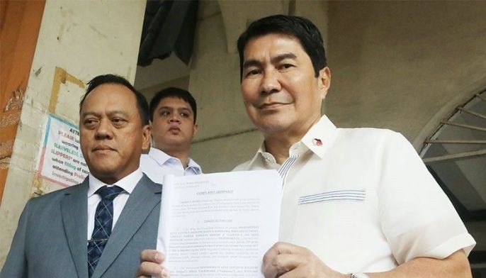 Erwin Tulfo defamation case vs Defensor, Baligod, at ex-bodyguards