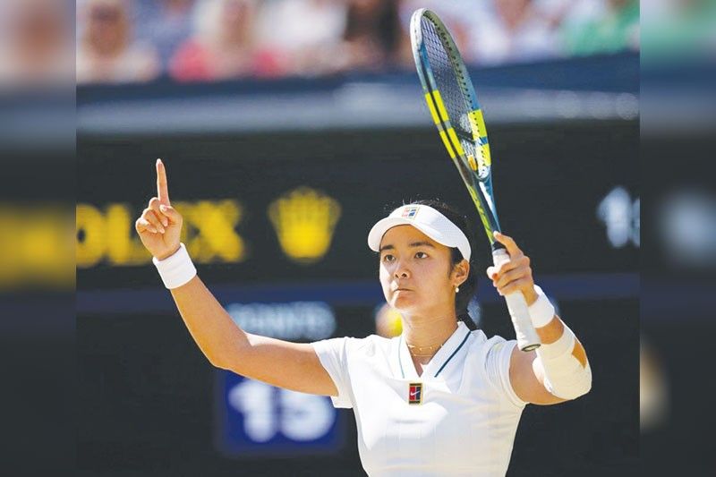 2026 Wimbledon unforgettable para kay Eala