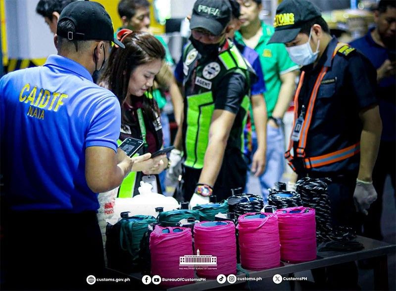 Higit P14.2 milyong shabu, nasabat sa NAIA