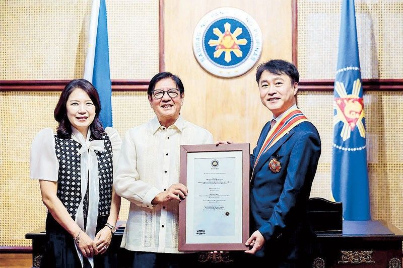 South Korea envoy conferred Order of Sikatuna