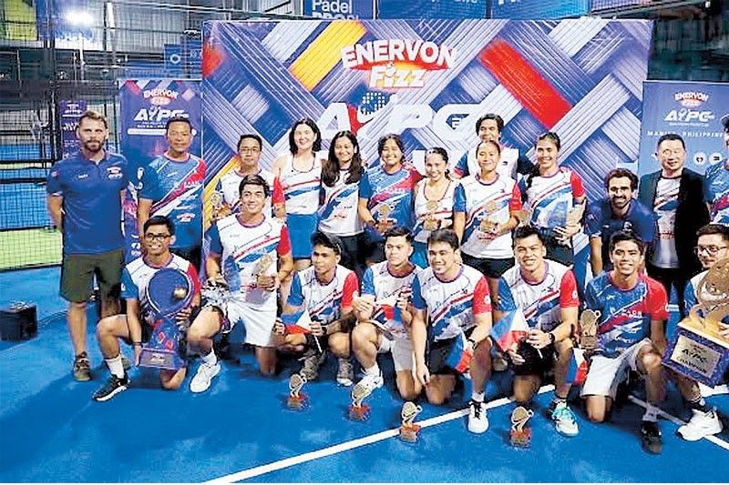 Padel Pilipinas dominates Asia Pacific meet