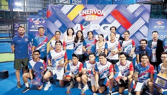 Padel Pilipinas dominates Asia Pacific meet