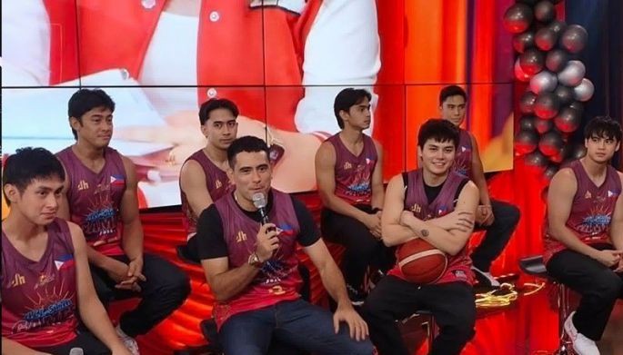 Gerald Anderson leads Star Magic ballers vs Thai stars in exhibition match