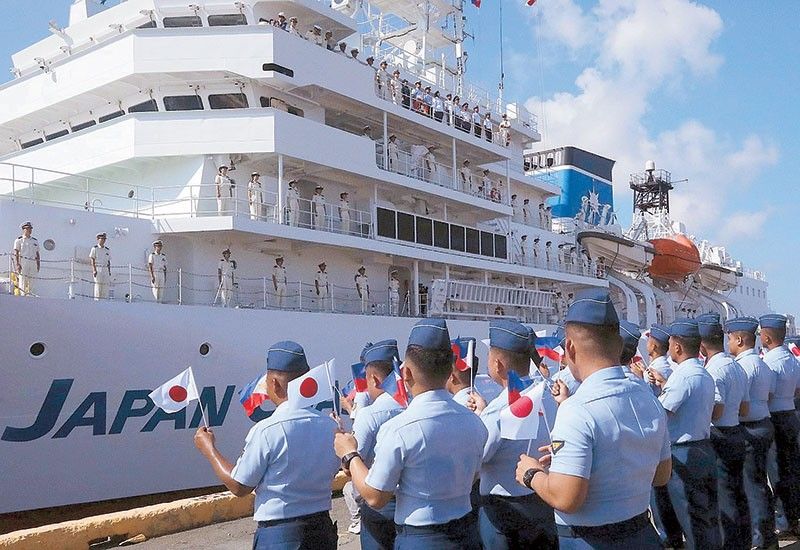 Japan training ship arrives for 4-day port visit