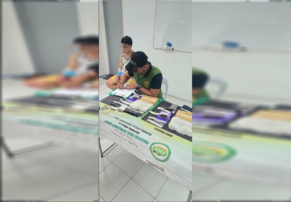 Droga sa 2 parcel nasabat, lalaki huli
