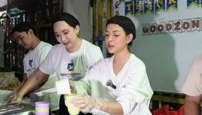 Mika Salamanca joins NGO in celebrating nutrition milestone for children