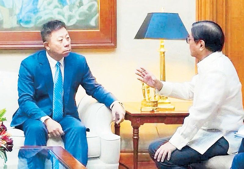 Marcos tackles sea clash with China ambassador