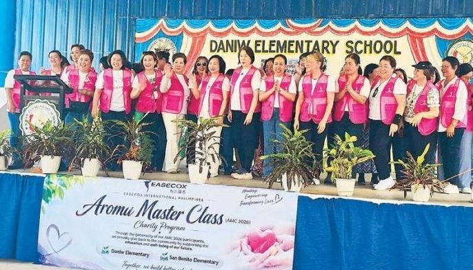 Easecox donates P1.25 million to Laguna public schools