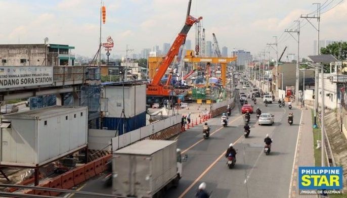 Metro Manila subway construction 60 percent complete &ndash; DOTr