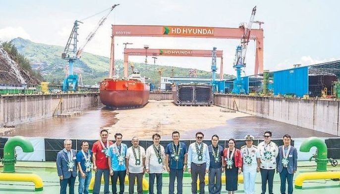 HHIP launches first Subic-built ship