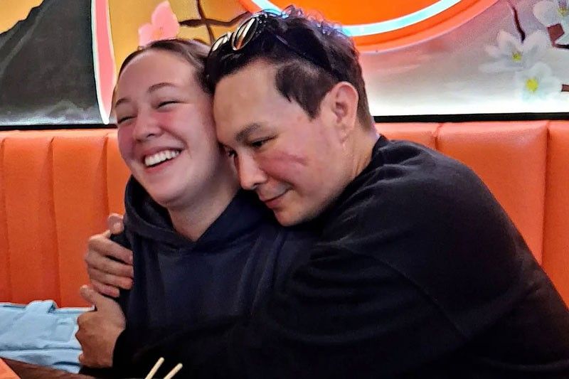 Baron Geisler bonds over sushi with daughter Sophia