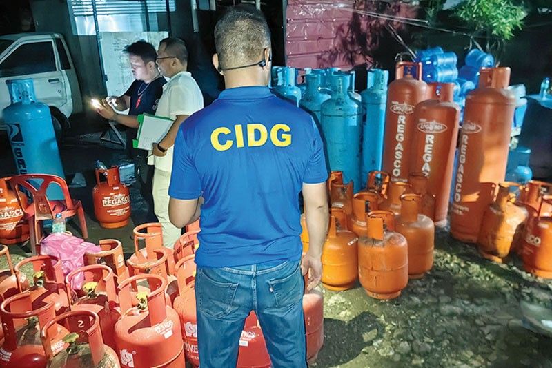 Illegal nga nag-refill og LPG Gironda