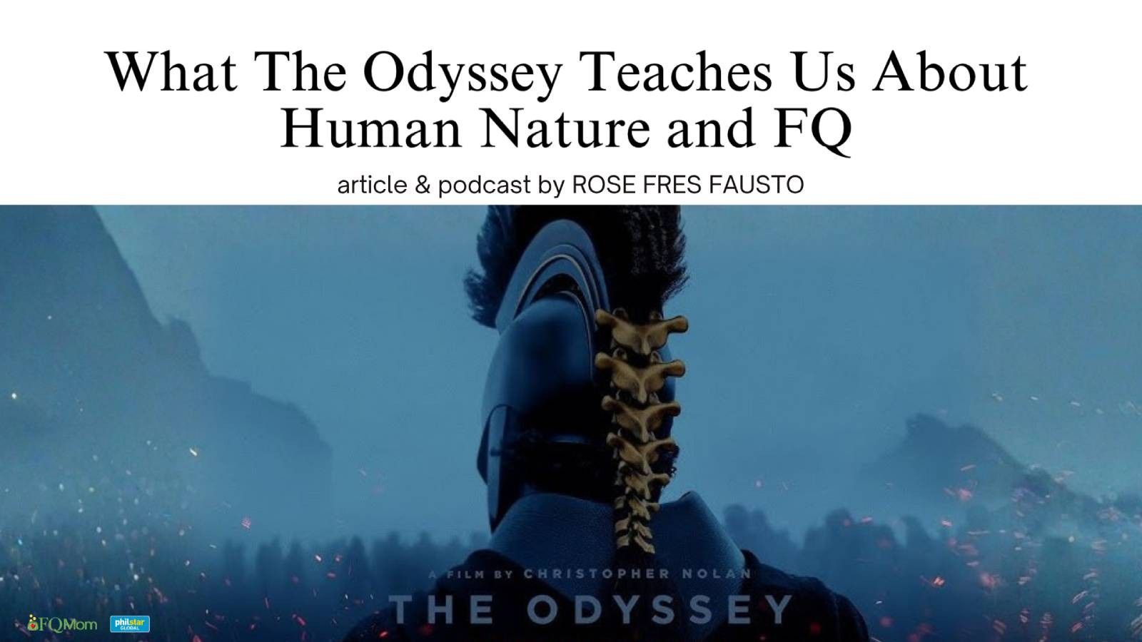 What 'The Odyssey' teaches us about human nature and FQ