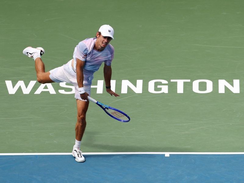 De Minaur tops Tsitsipas to set up Hewitt clash in Washington