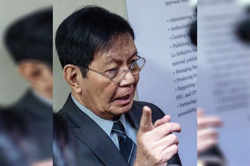 Ping flags Taguig lake reclamation